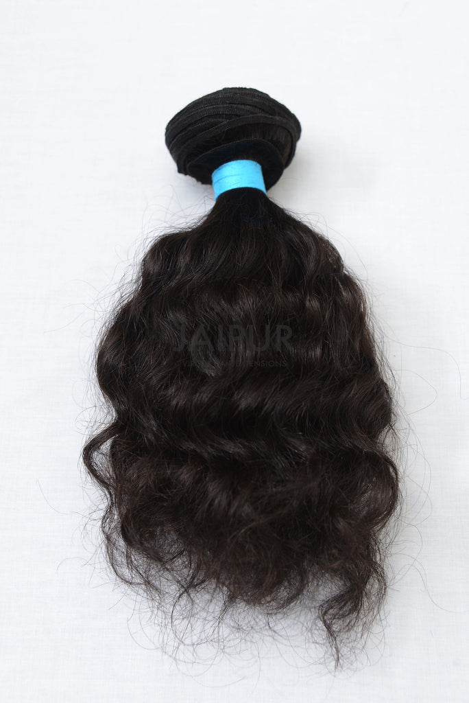 Remy Weft Hair Extensions Natural Indian Human Hair Raw Human Hair