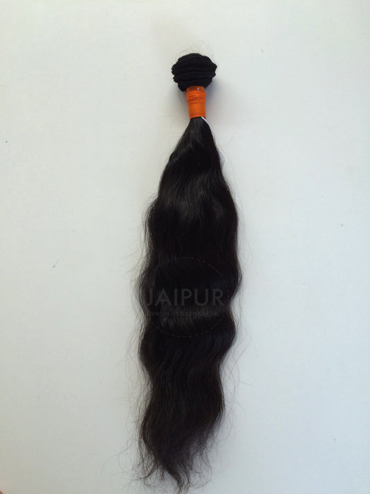 Sample Maharani Pure Wavy Bundle - Raw Indian Hair, Virgin Hair Extensions, Jaipur Hair