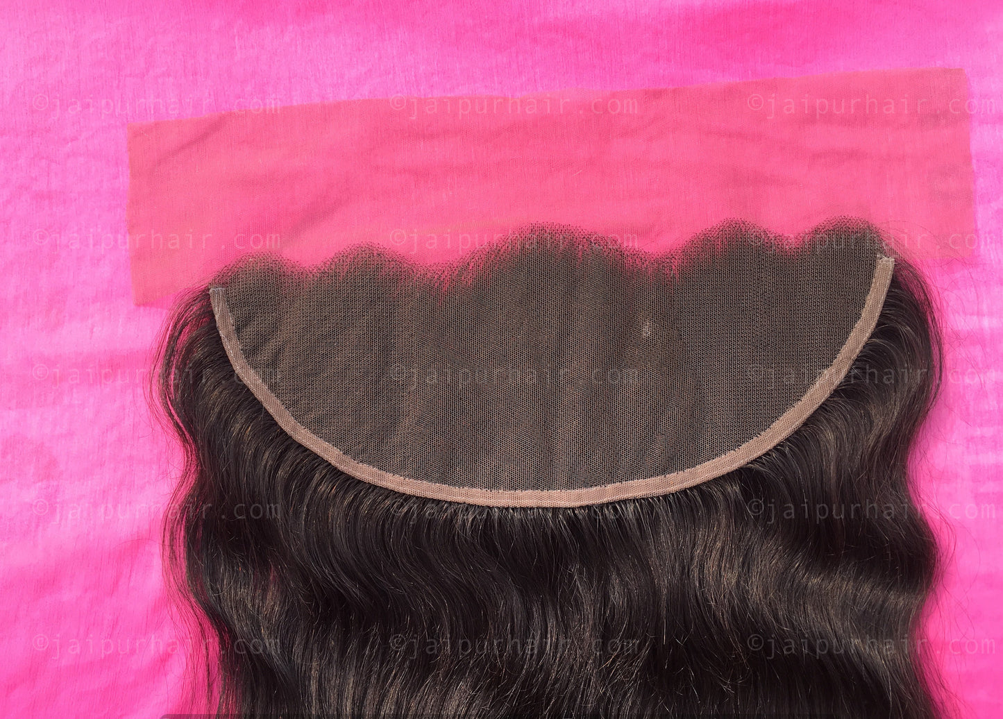 Raw Indian Wavy Lace Frontal - Raw Indian Hair, Virgin Hair Extensions, Jaipur Hair