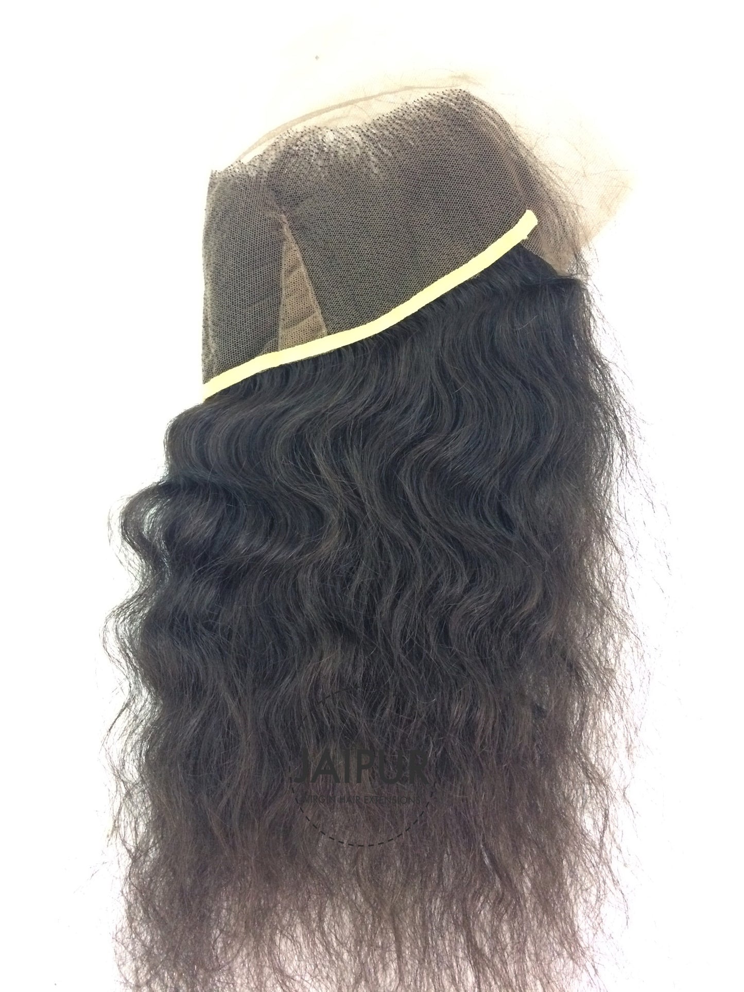 Raw Indian Curly Lace Frontal - Raw Indian Hair, Virgin Hair Extensions, Jaipur Hair