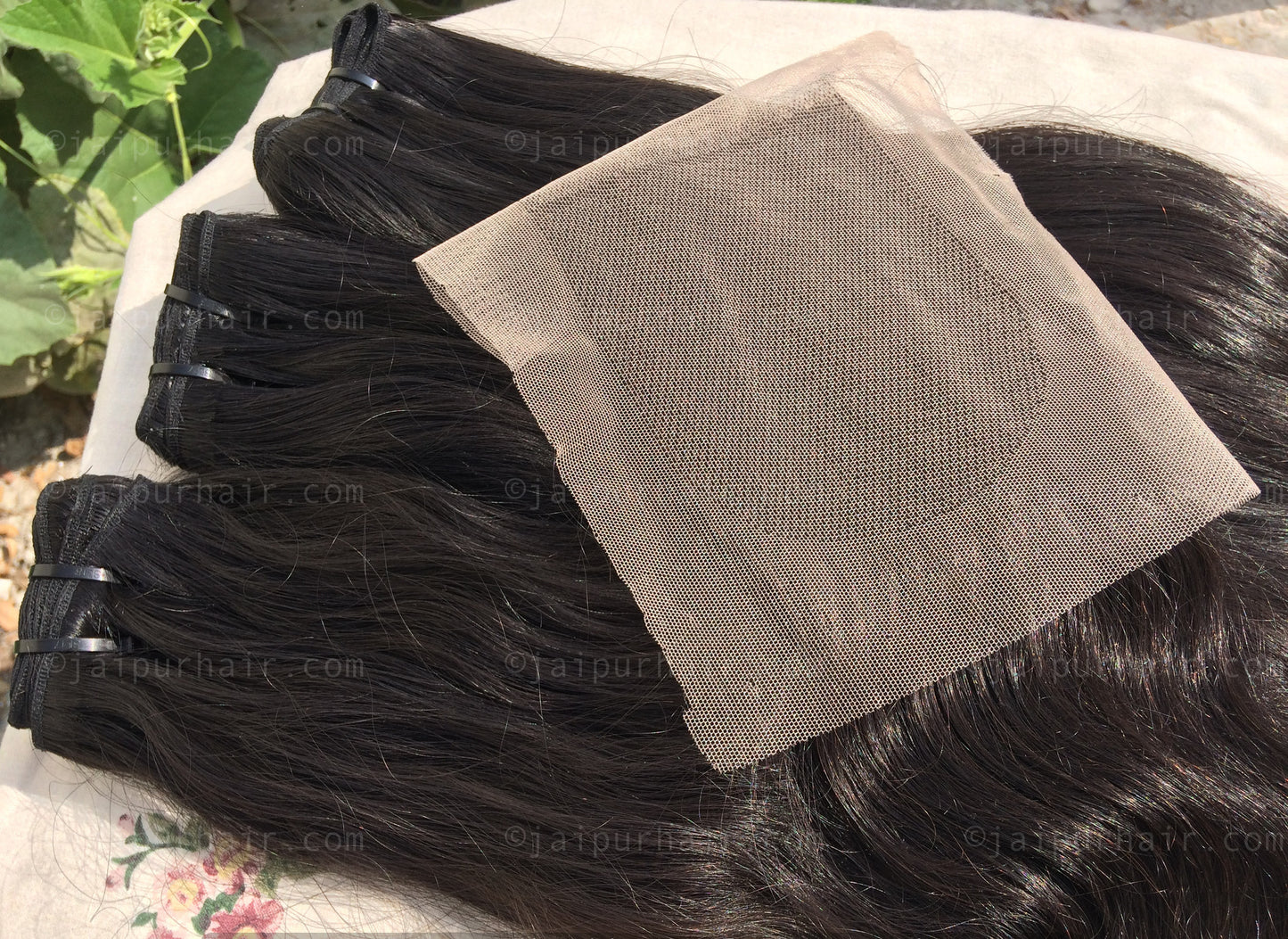 Raw Indian Wavy Lace Closure - Raw Indian Hair, Virgin Hair Extensions, Jaipur Hair