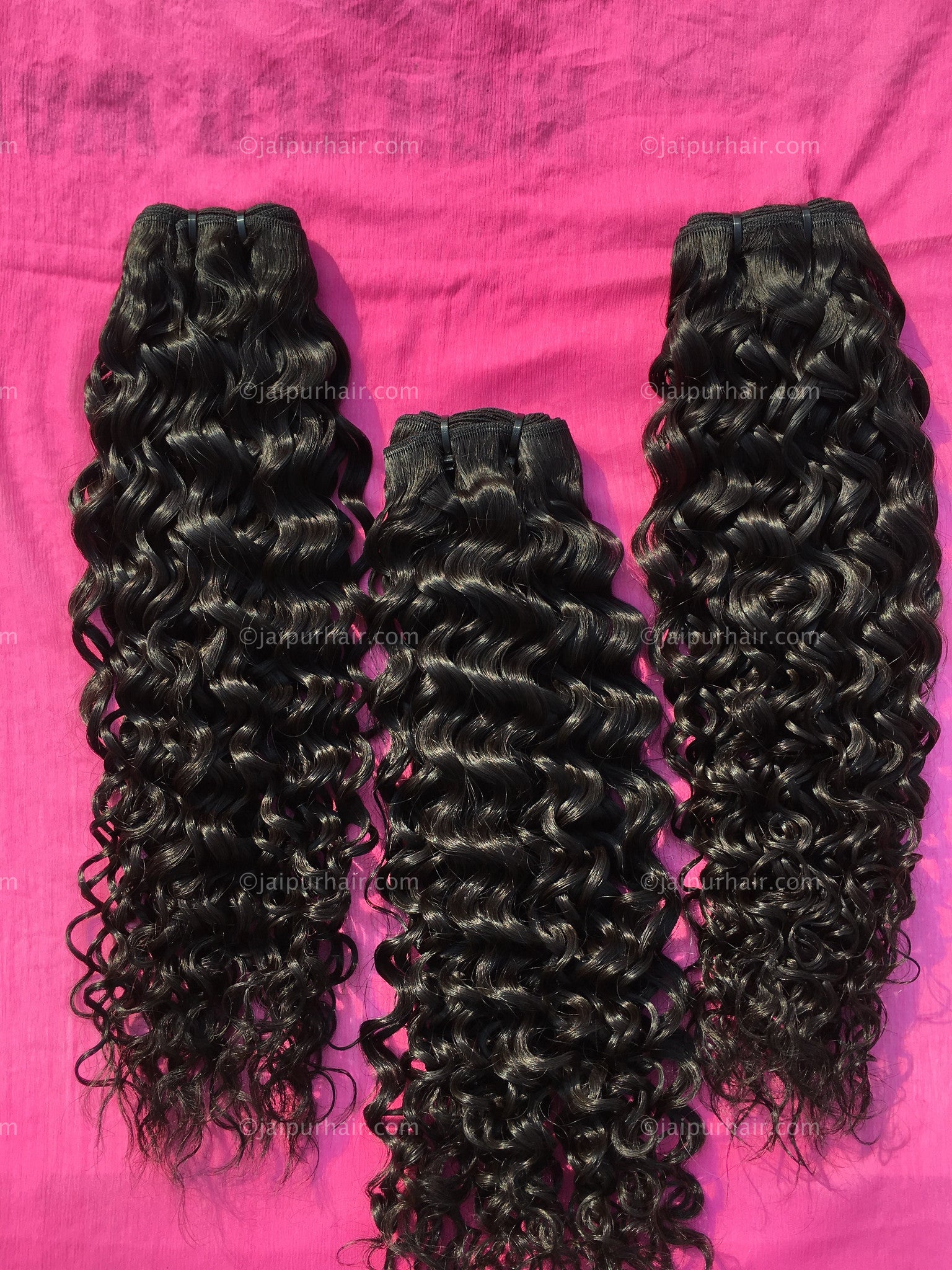 Hype Remy Tight Curly Bundle - Raw Indian Hair, Virgin Hair Extensions, Jaipur Hair