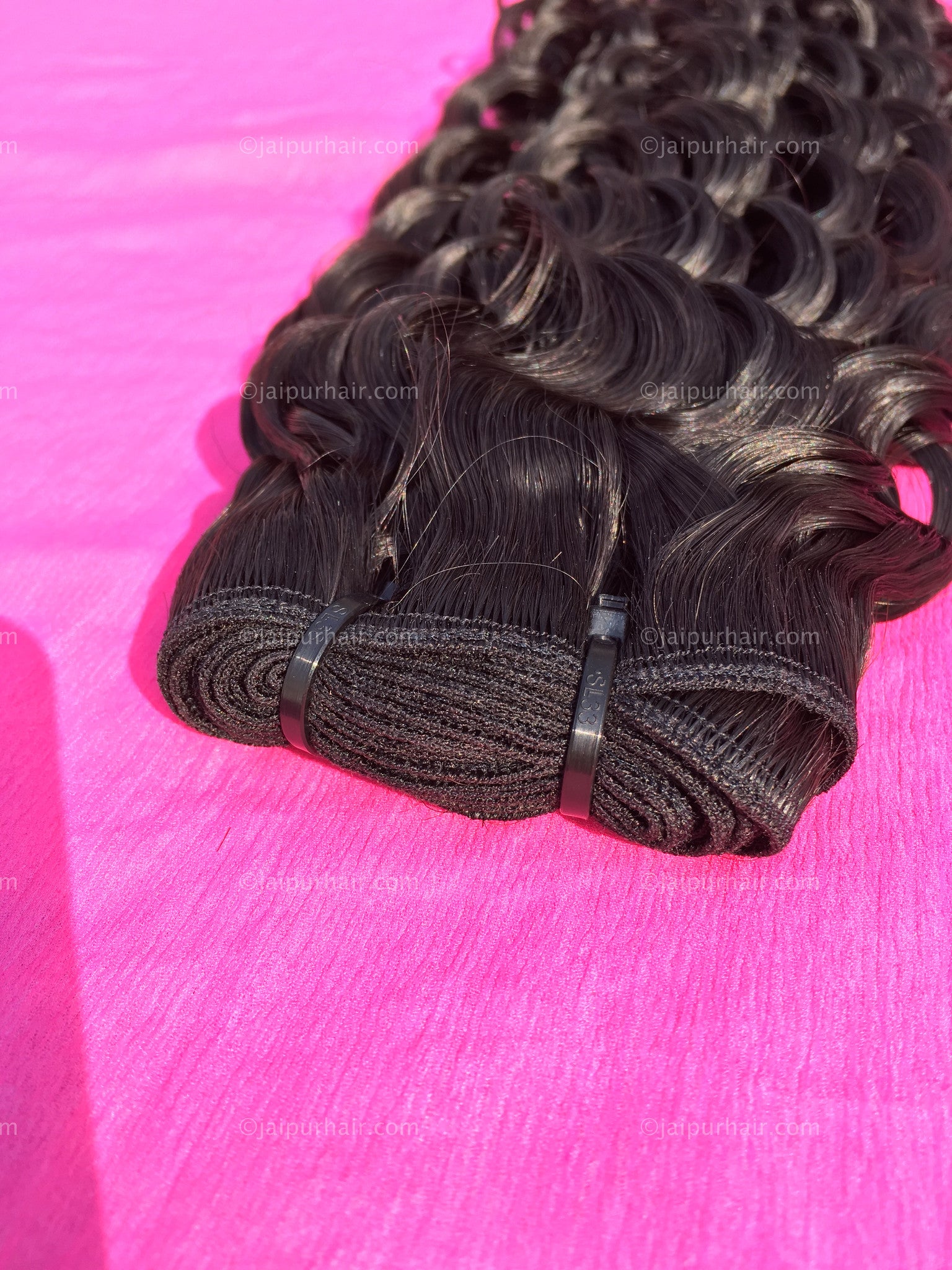 Hype Remy Tight Curly Bundle - Raw Indian Hair, Virgin Hair Extensions, Jaipur Hair